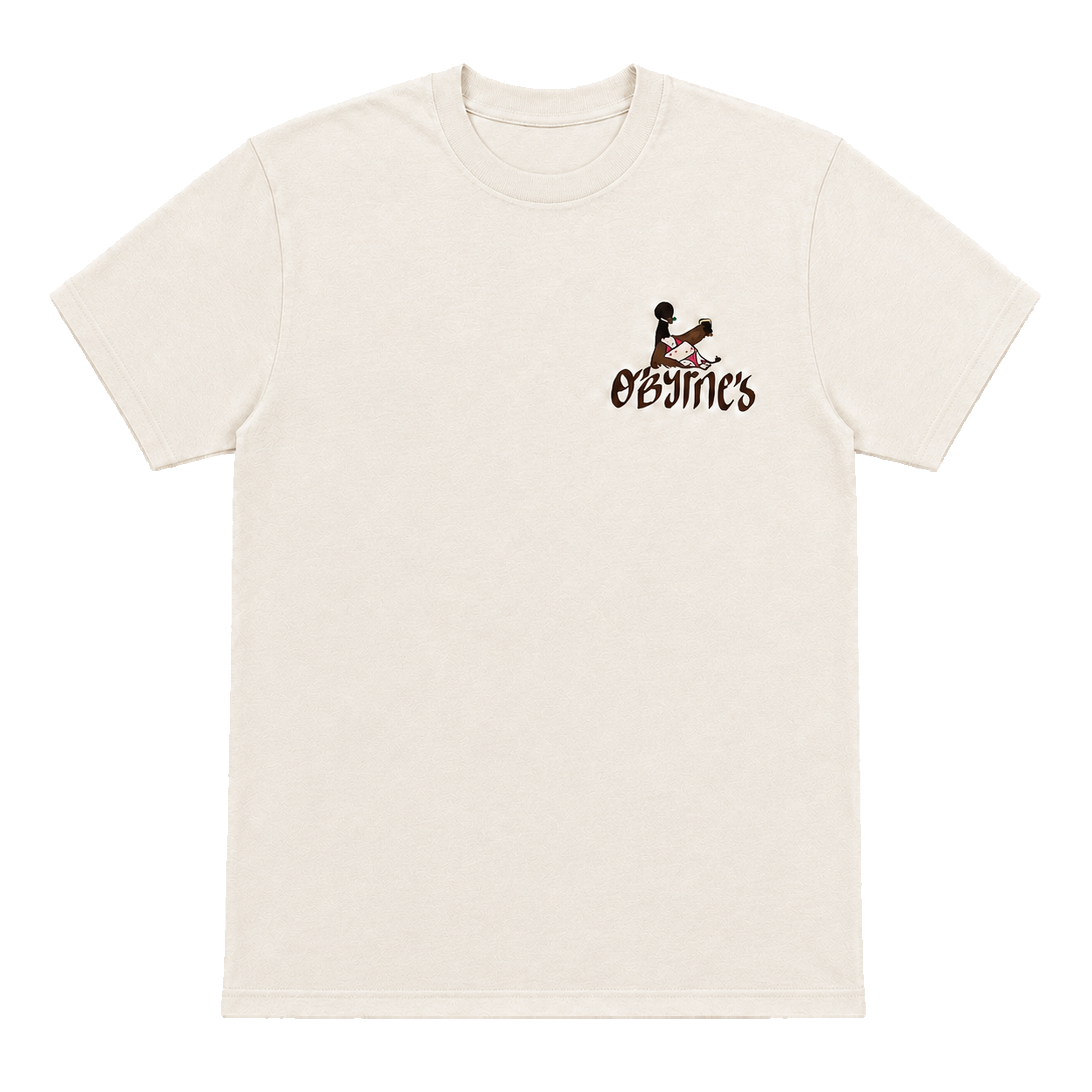 Hot Girls Drink Guinness Unisex Tee — Ivory