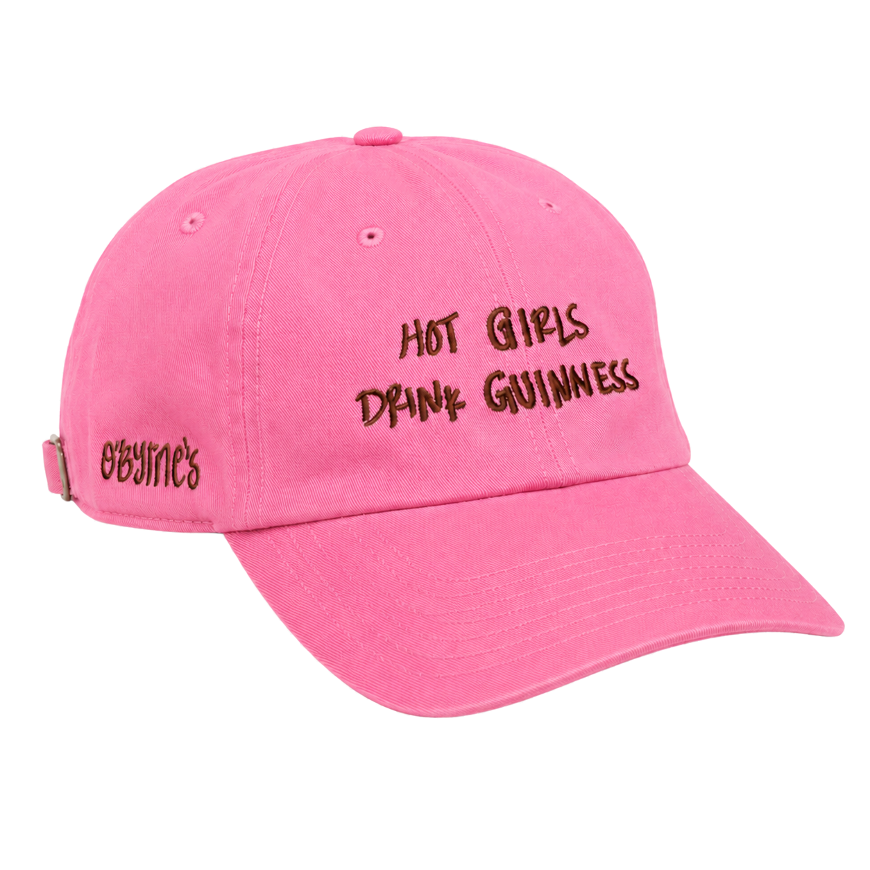 Hot Girls Drink Guinness Cap — Pink