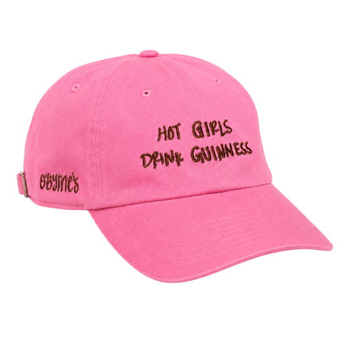 Hot Girls Drink Guinness Cap — Pink